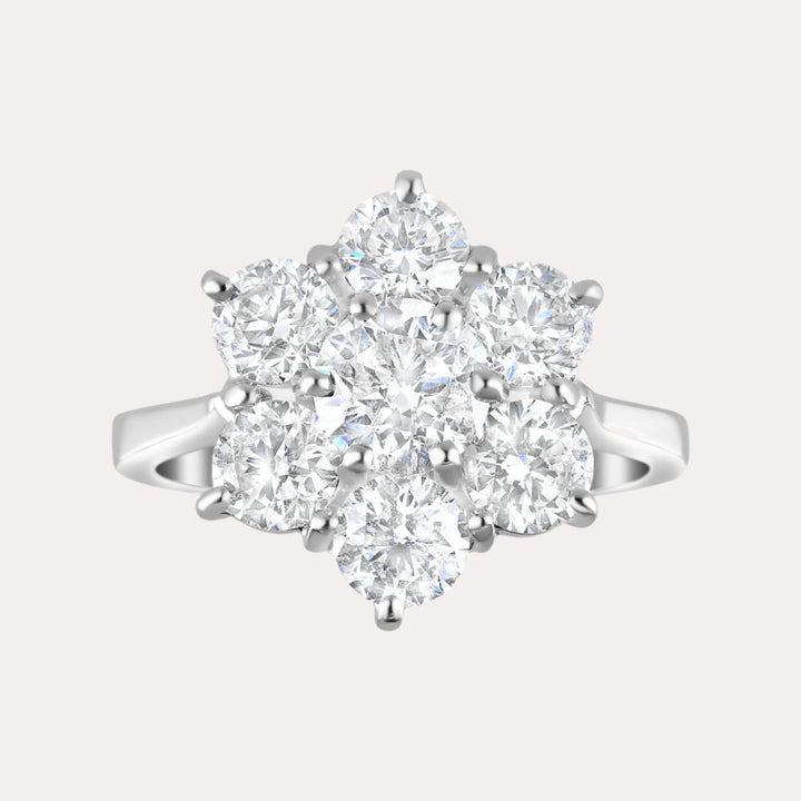 Daisy Cluster Ring - The Jewelyst. - Daisy Cluster Ring