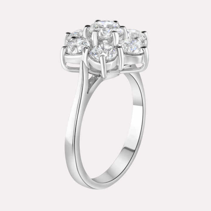 Daisy Cluster Ring - The Jewelyst. - Daisy Cluster Ring