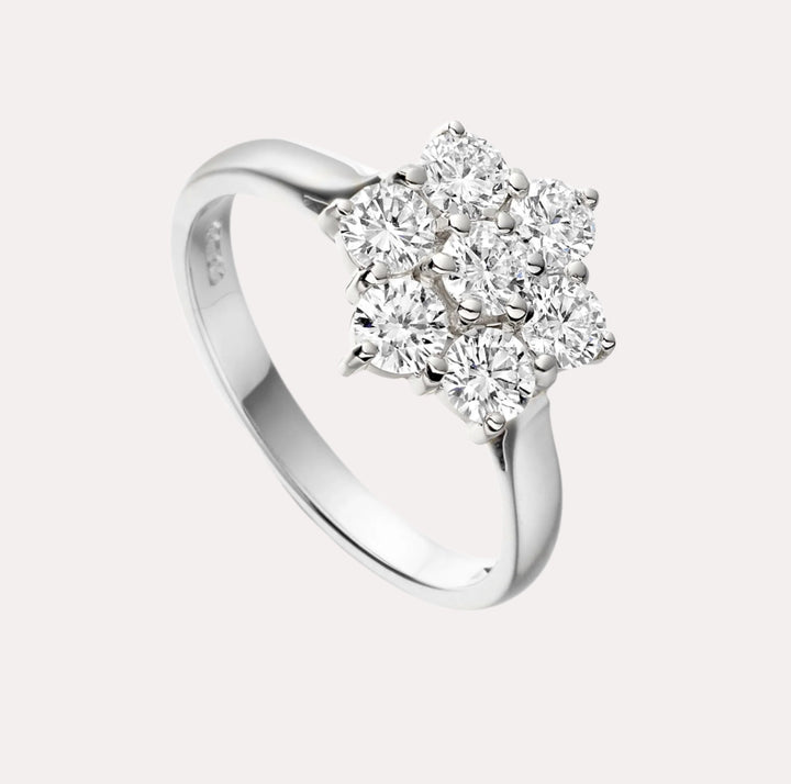 Daisy Cluster Ring - The Jewelyst. - Daisy Cluster Ring