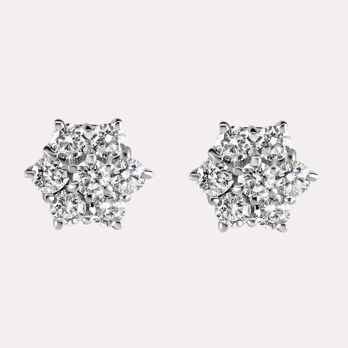 Daisy Cluster Earrings