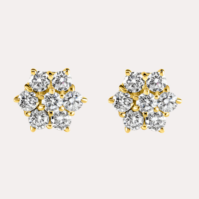 Daisy Cluster Earrings